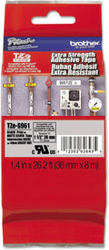 Brother TZES961 Extra-Strength Laminated Label Tape 1-1/2 in - Durable