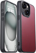Carbon Fiber for iPhone 13/14 Case Compatible with MagSafe - Slim