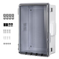 ABS Electrical Junction Box Ventilated Design - Clear Cover