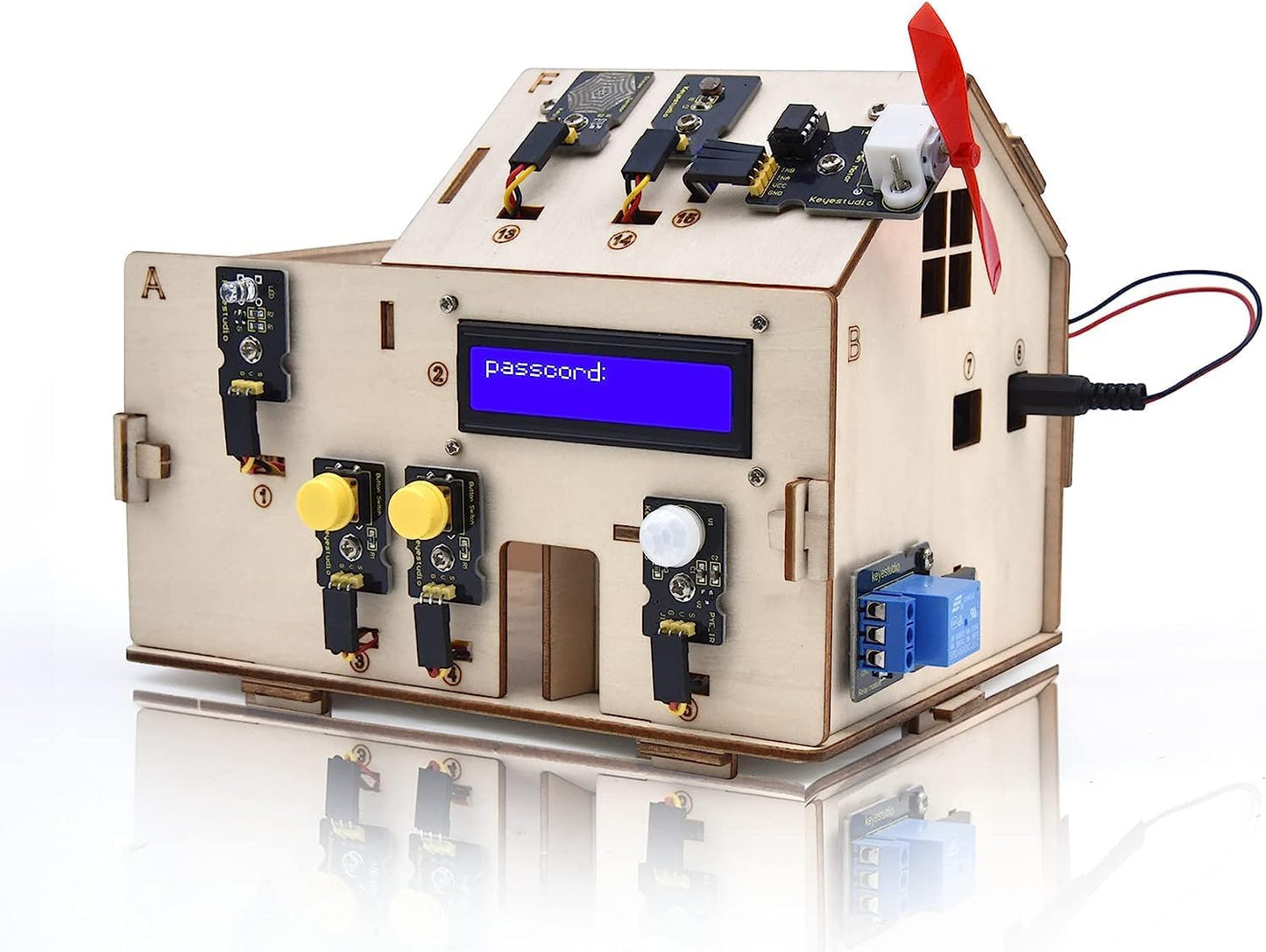 KEYESTUDIO Smart Home Starter Kit for Arduino - Fun Learning