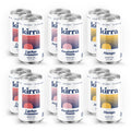 Kirra Organic Iced Tea 12 Pack Mix - Lightly Sweetened Variety