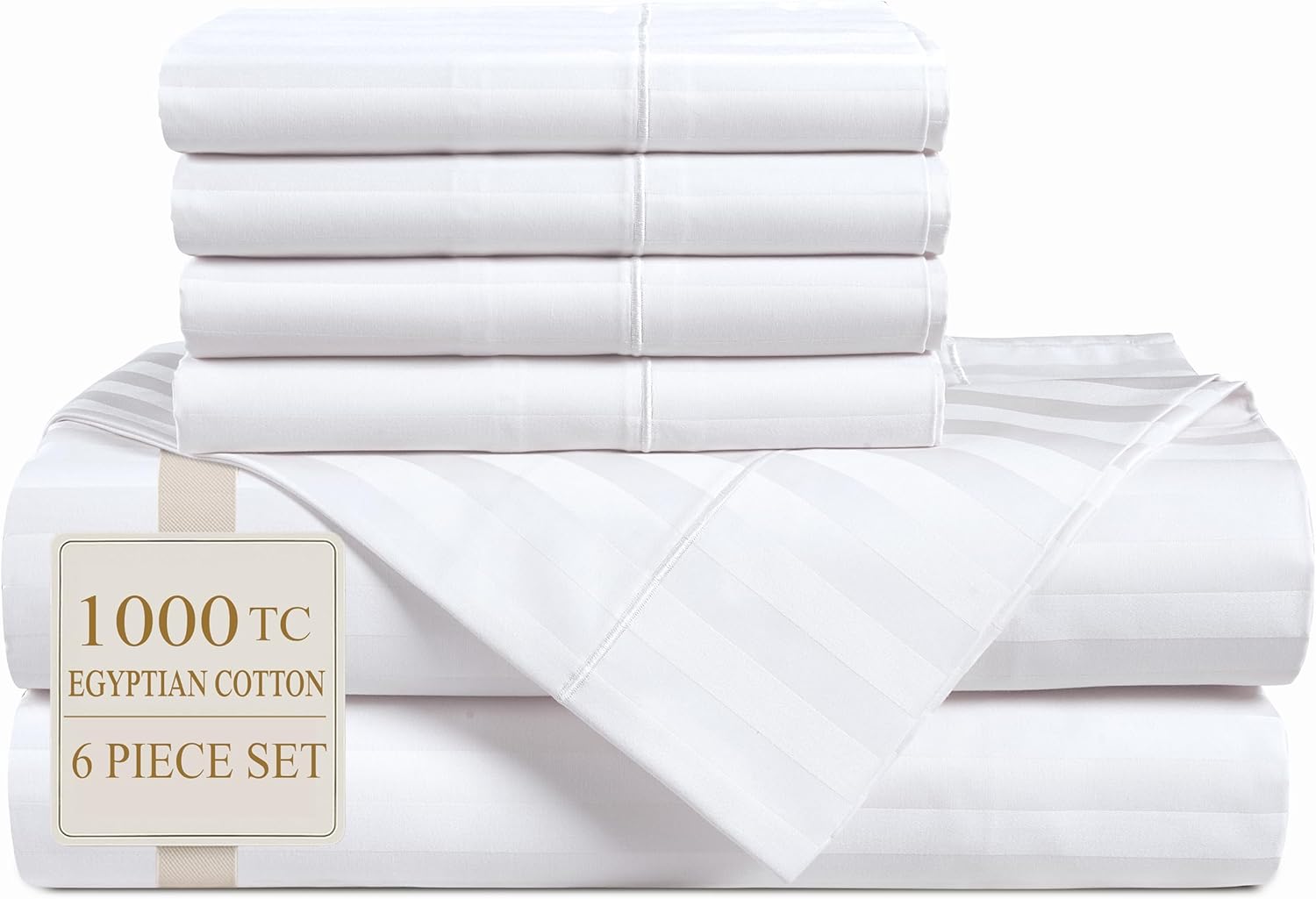 Casa Platino 100% Egyptian Cotton King Size Sheet Set Review