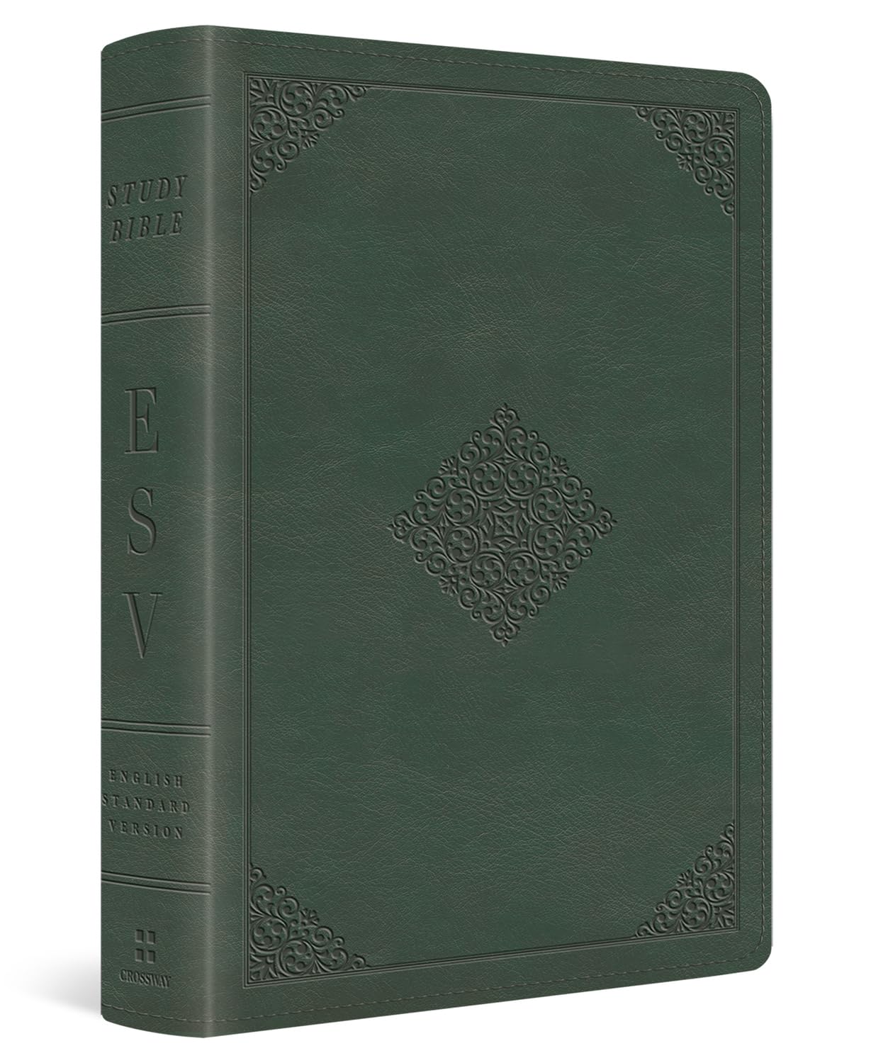 ESV Study Bible Personal Size in TruTone Quiet Forest Design