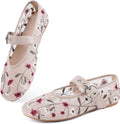 Leopard Flats for Women Mesh Ballet Mary Jane Flats (Style S1ZL)