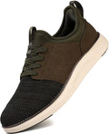 Men Laceless Casual Dress Sneakers Lightweight Breathable Shoes