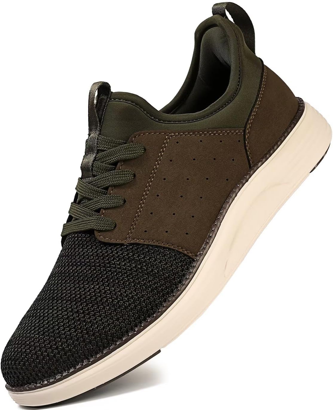 Men Casual Dress Shoes Lightweight Breathable Laceless Sneakers