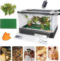 Foldable Reptile Terrarium Kit with Wheels - Portable Habitat