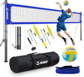 Portable Professional Outdoor Volleyball Net Set with Adjustable