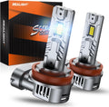 SEALIGHT H11 H8 H9 Fog Light Bulbs 28000LM - Bright 6000K Upgrade