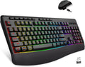 XuanGui Wireless Gaming Keyboard with RGB Backlit - Tri-Mode Comfort