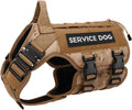 PETNANNY Tactical Dog Harness - No Pull ESA Vest for Medium Large Dogs