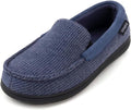 Men's Moc Loafer Slippers Memory Foam - Easy Step-In Comfort