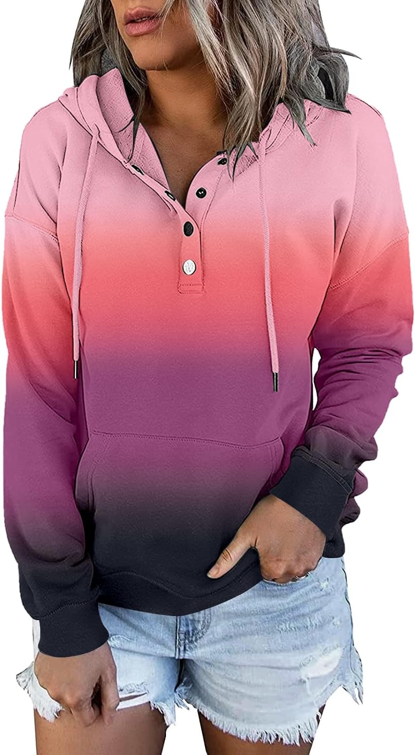 VIEACTIVEWEAR Tie Dye Hoodie for Women - Casual Oversize Pullover
