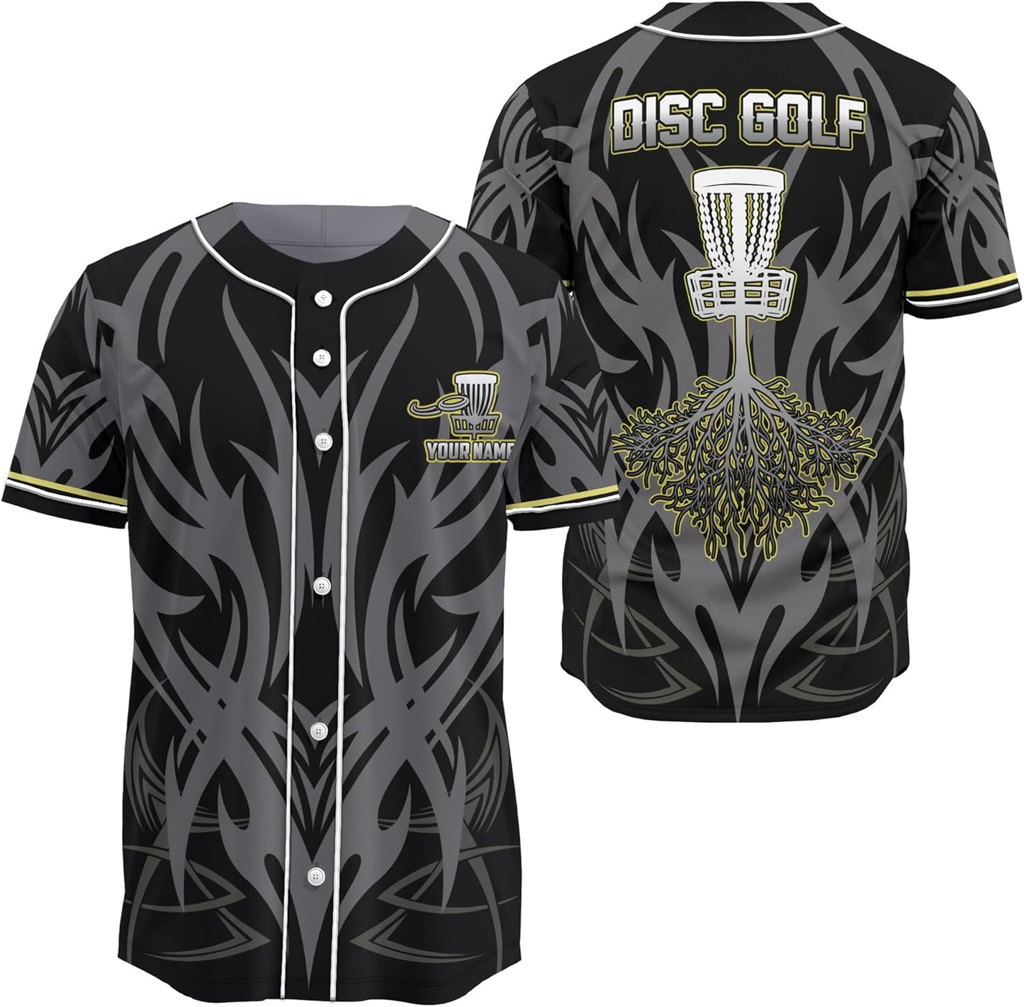 Personalized Disc Golf Graphic Jersey Tee