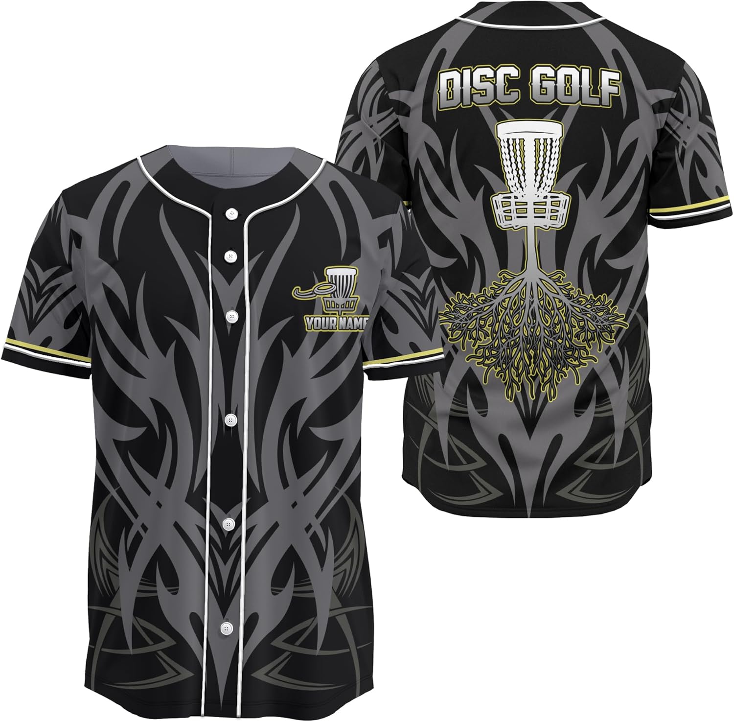 Personalized Disc Golf Graphic Jersey Tee
