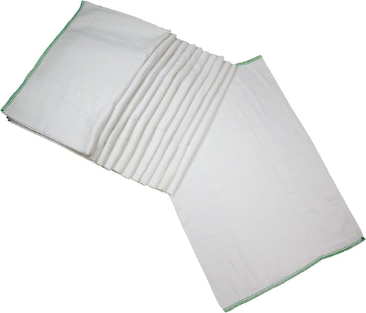 OsoCozy Prefold Cloth Diapers - Soft, Absorbent, Durable Nappies