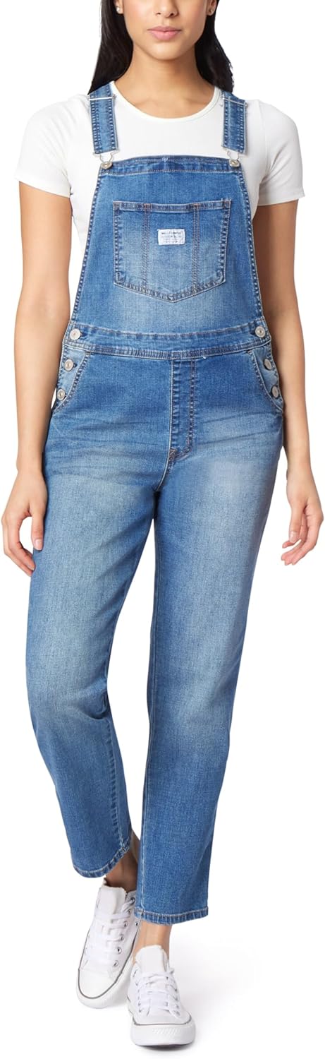 WallFlower Women's Overalls for Curvy Confidence and Style