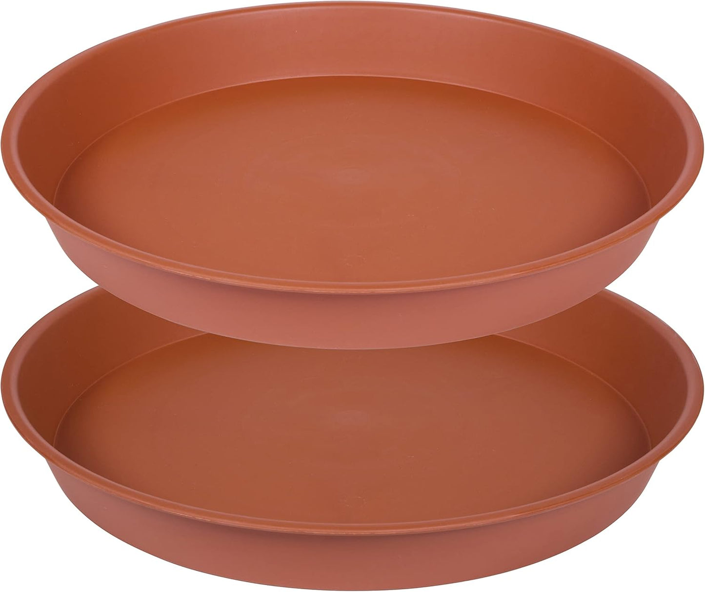 19 Inch Plant Saucer Tray Set for Indoor and Outdoor Use