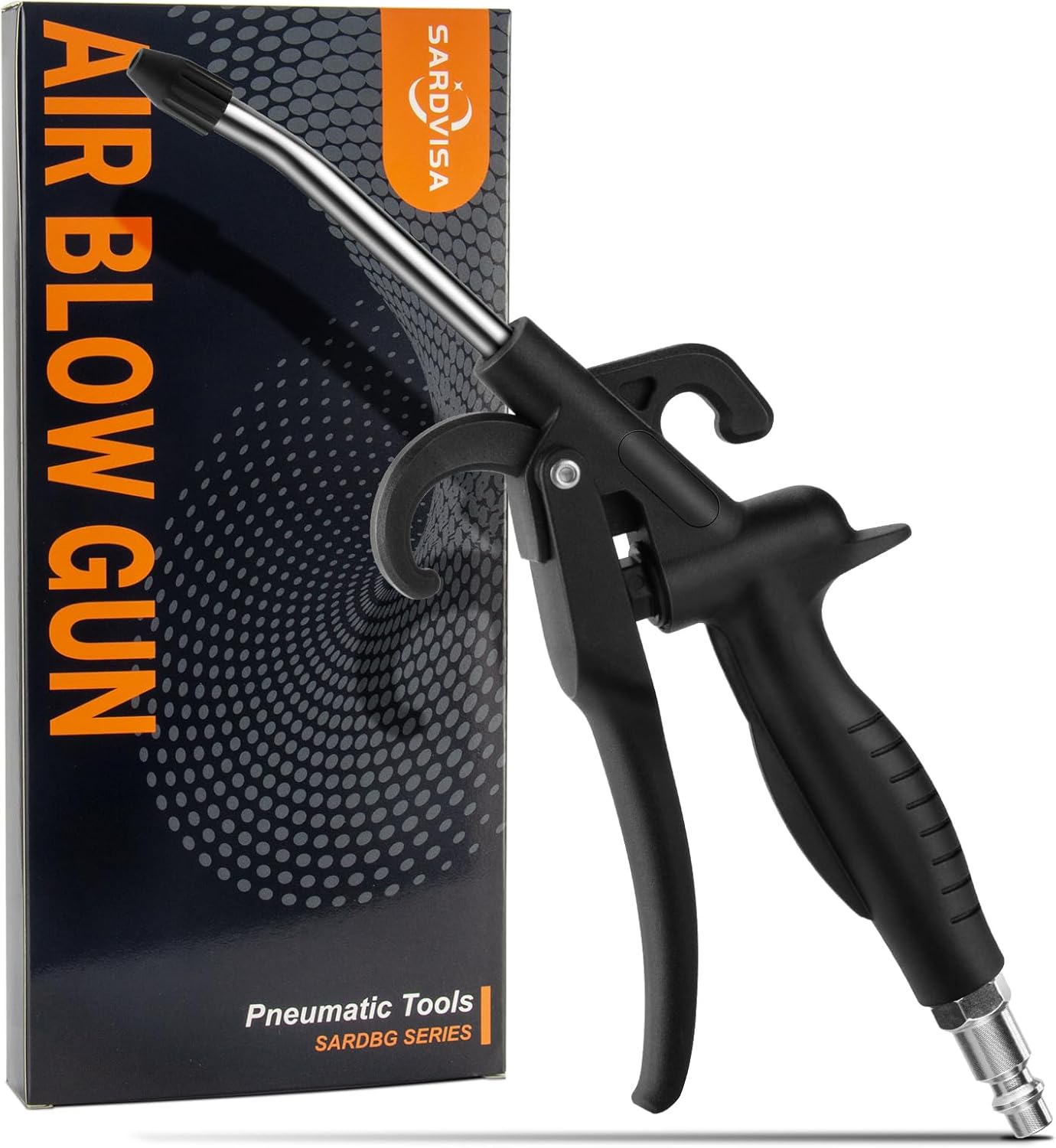 SARDVISA Air Blow Gun: High Volume Jet Nozzle