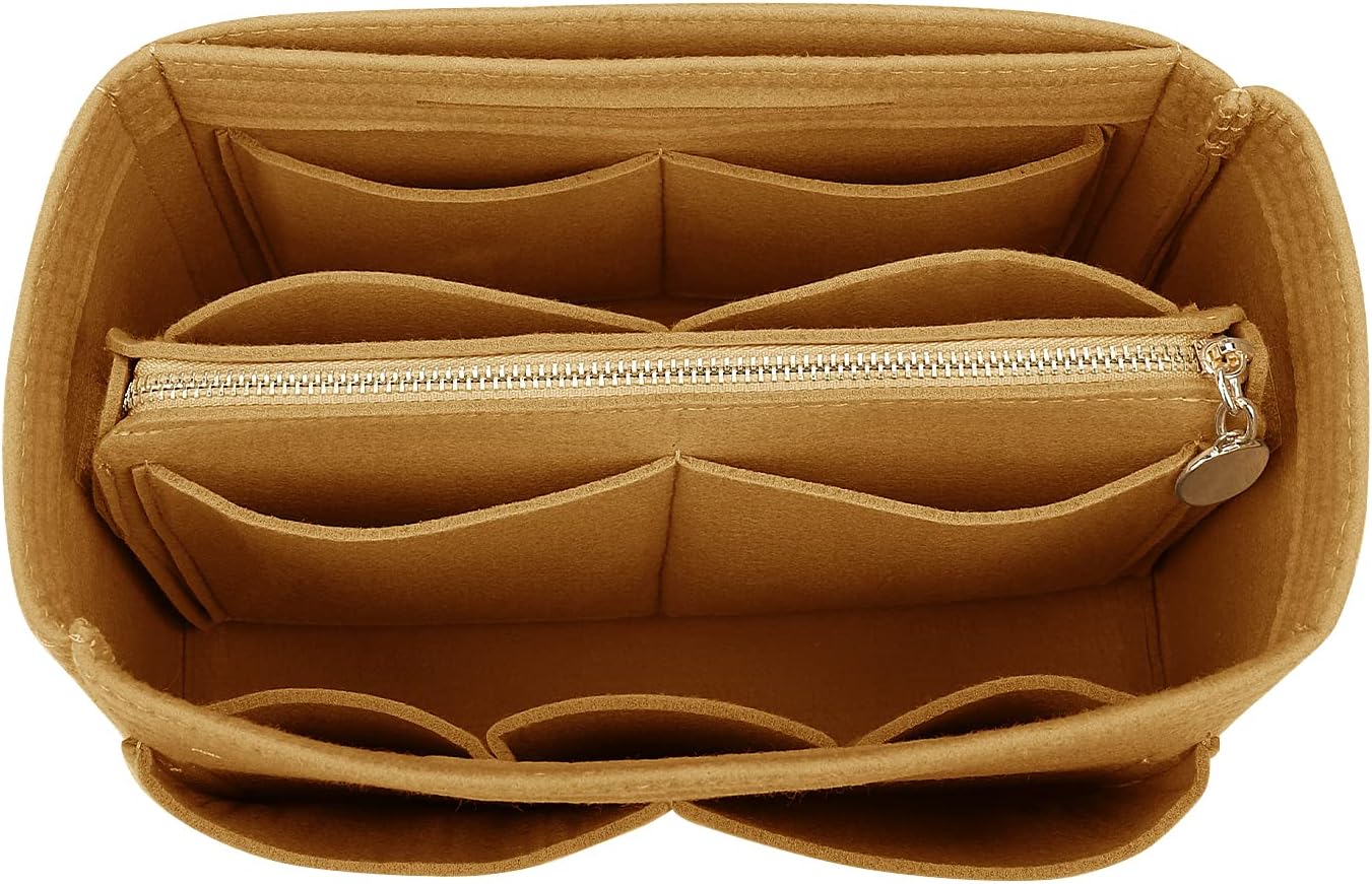 LEXSION Felt Purse Bag Organizer Insert for Speedy and Neverfull