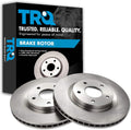 TRQ Front Brake Rotors Set for Nissan Rogue and Sentra