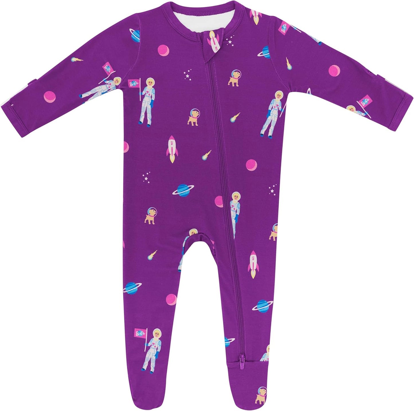 KYTE BABY Unisex Zipper Closure Footies for Infants 0-24 Months