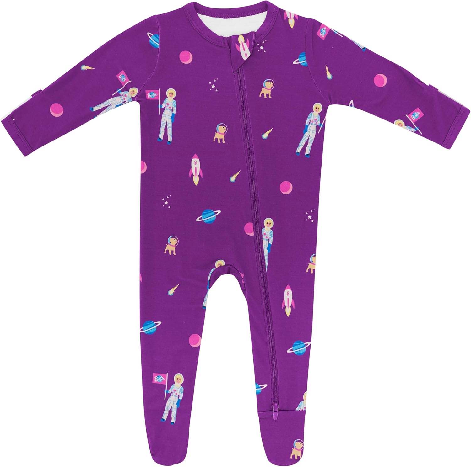 KYTE BABY Unisex Zipper Closure Footies for Infants 0-24 Months