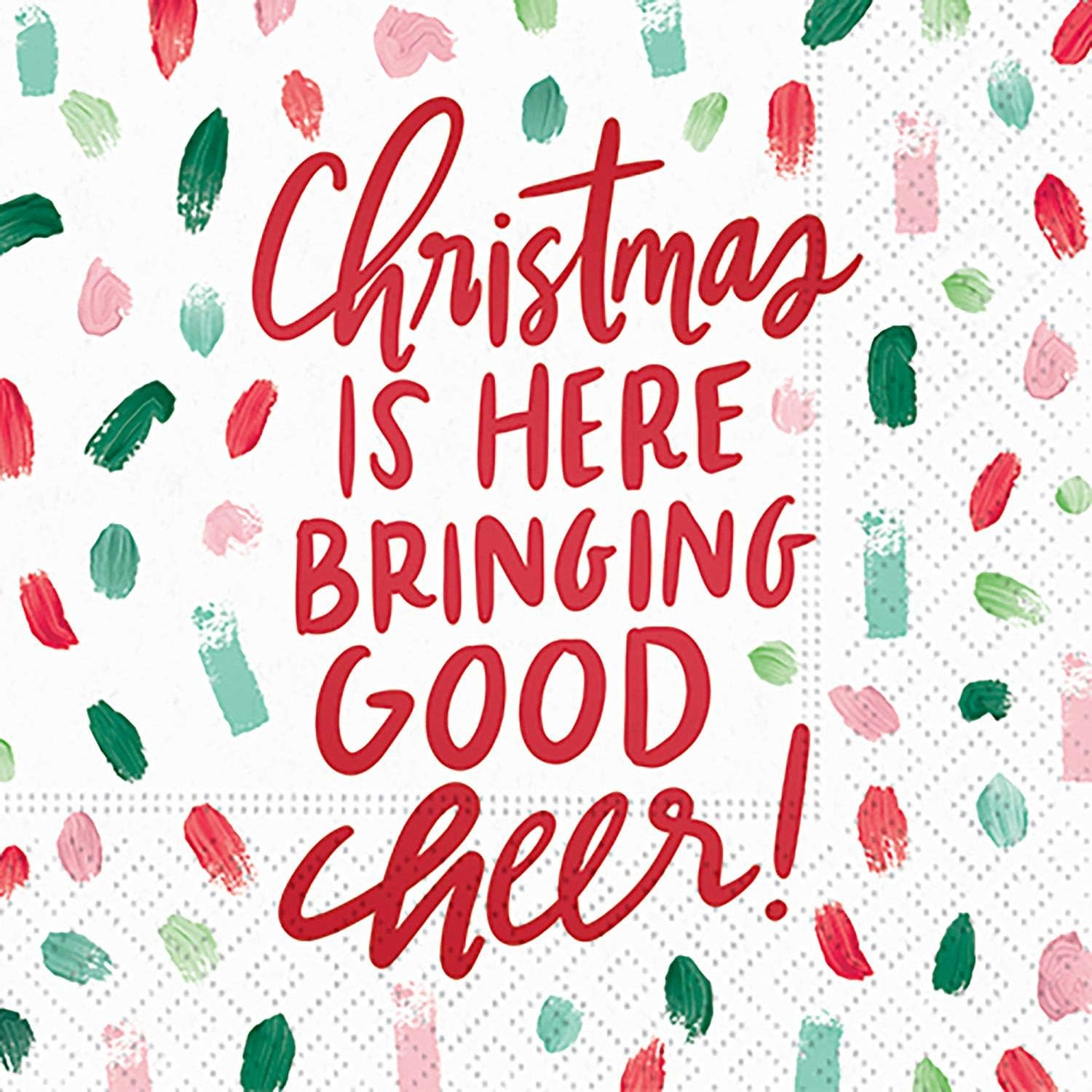Christmas Is Here Cocktail Napkins