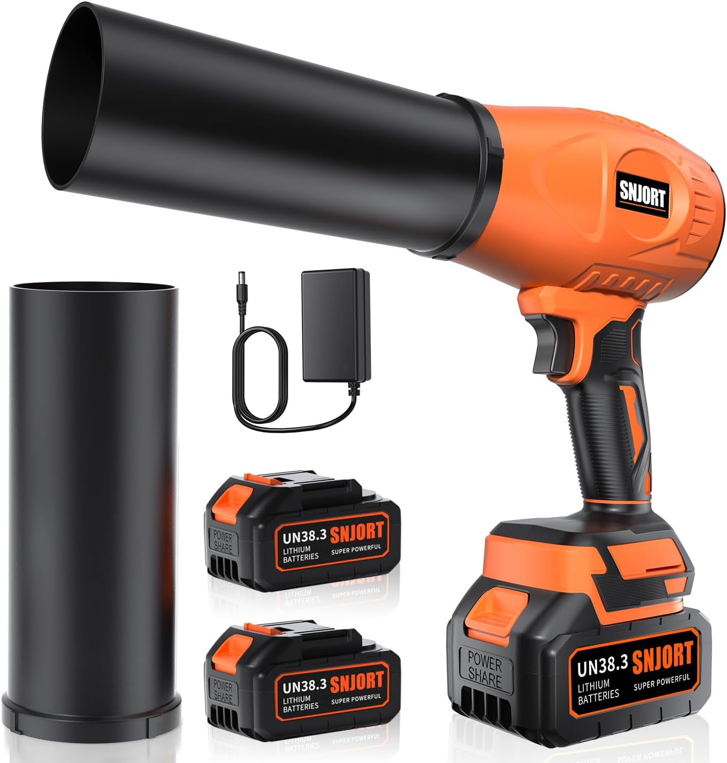 Cordless Leaf Blower with Battery, 800,000 RPM for Easy Cleaning