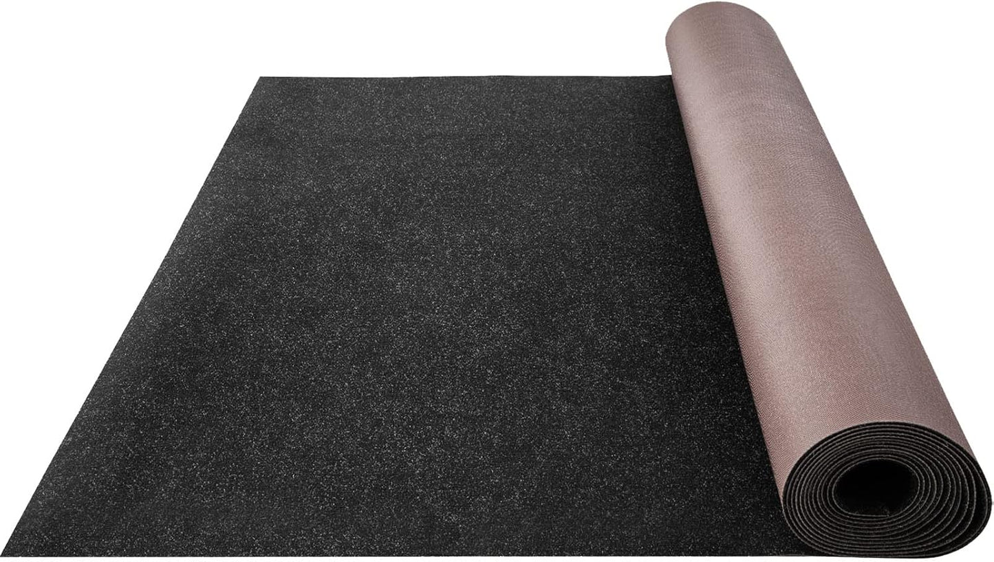 Happybuy 6 ft x 23 ft Black Marine Carpet for Boats Waterproof