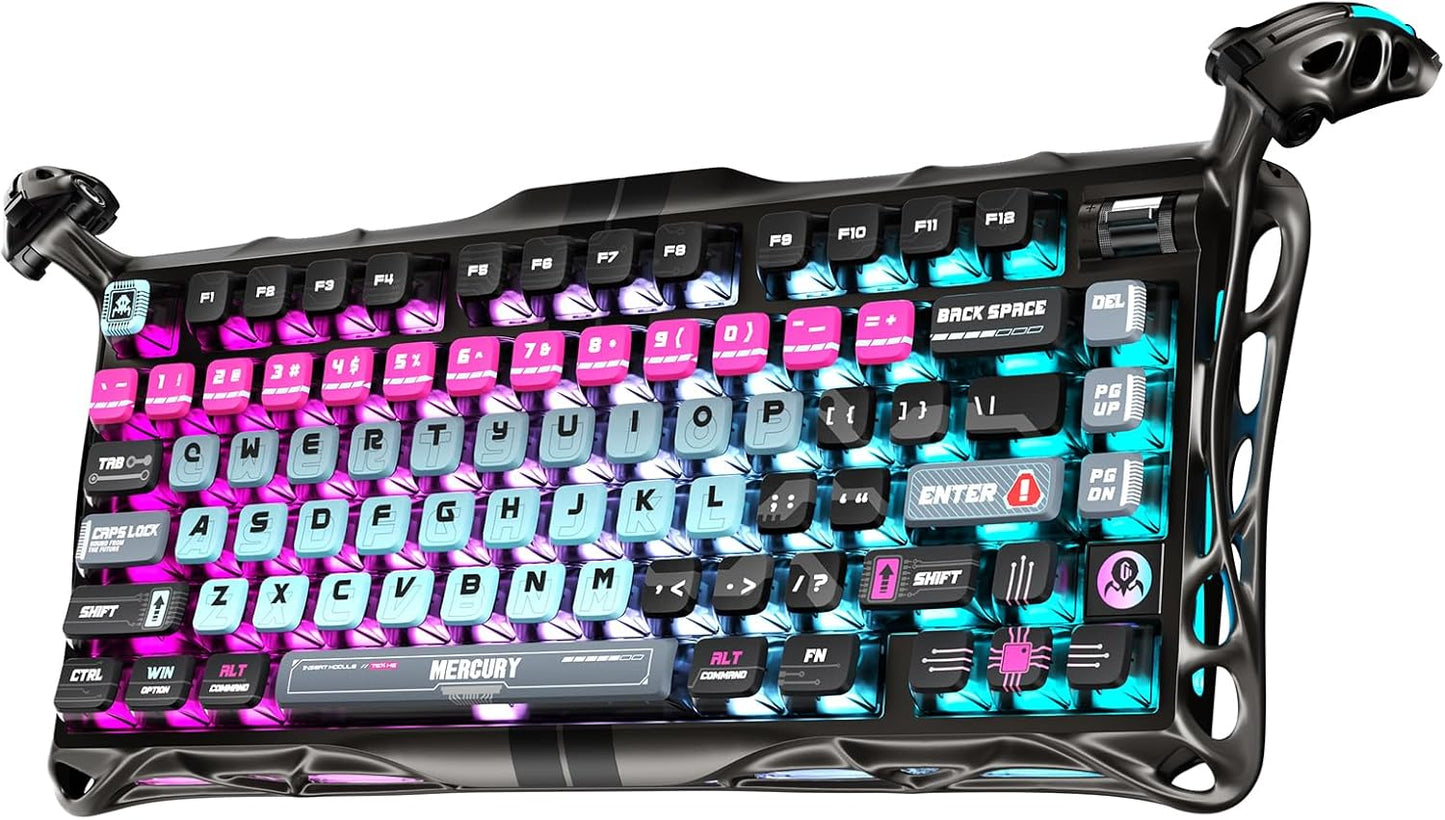 GravaStar Mercury V75 Pro Gaming Keyboard with RGB Lighting