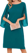 GRACE KARIN Womens Chiffon Dress Flutter Sleeve Cocktail Dress Women's