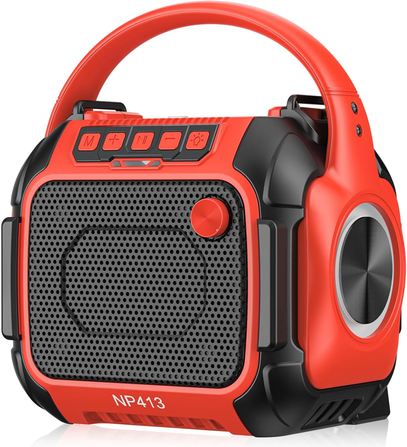 Bluetooth Speaker Compatible for Milwaukee 18V with FM Radio