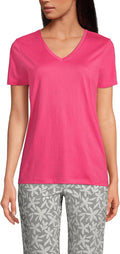Women's Relaxed Supima Cotton V-Neck T-Shirt - American-Grown