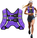 Weighted Vest 6lb to 30lb - Adjustable Training Vest for Running