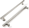 8 in Hole Center Polished Nickel Cabinet Pulls 10 Pack - Heavy Duty