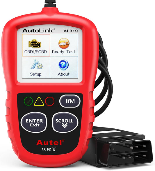 Autel Professional OBD2 Scanner AL319 Code Reader for All Vehicles