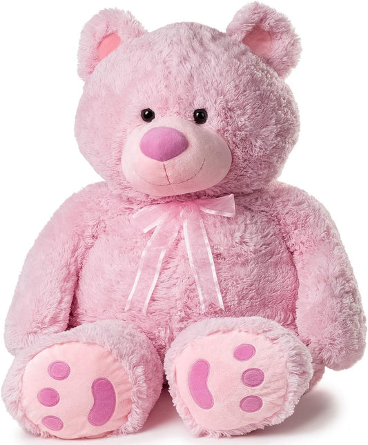 JOON 38 Pink Teddy - Fluffy Faux Fur, Huggable Joy!