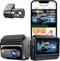 DDPAI Dash Cam Front and Rear 4K + 1080P Dash Camera - Clear Night