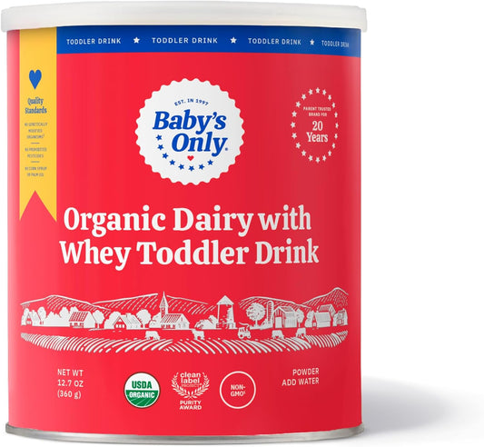Organic Whey Toddler Drink - Extra Protein & Vitamins
