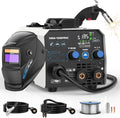 AZZUNO 135A MIG Welder 3-in-1 - Portable Flux Core, TIG & Stick