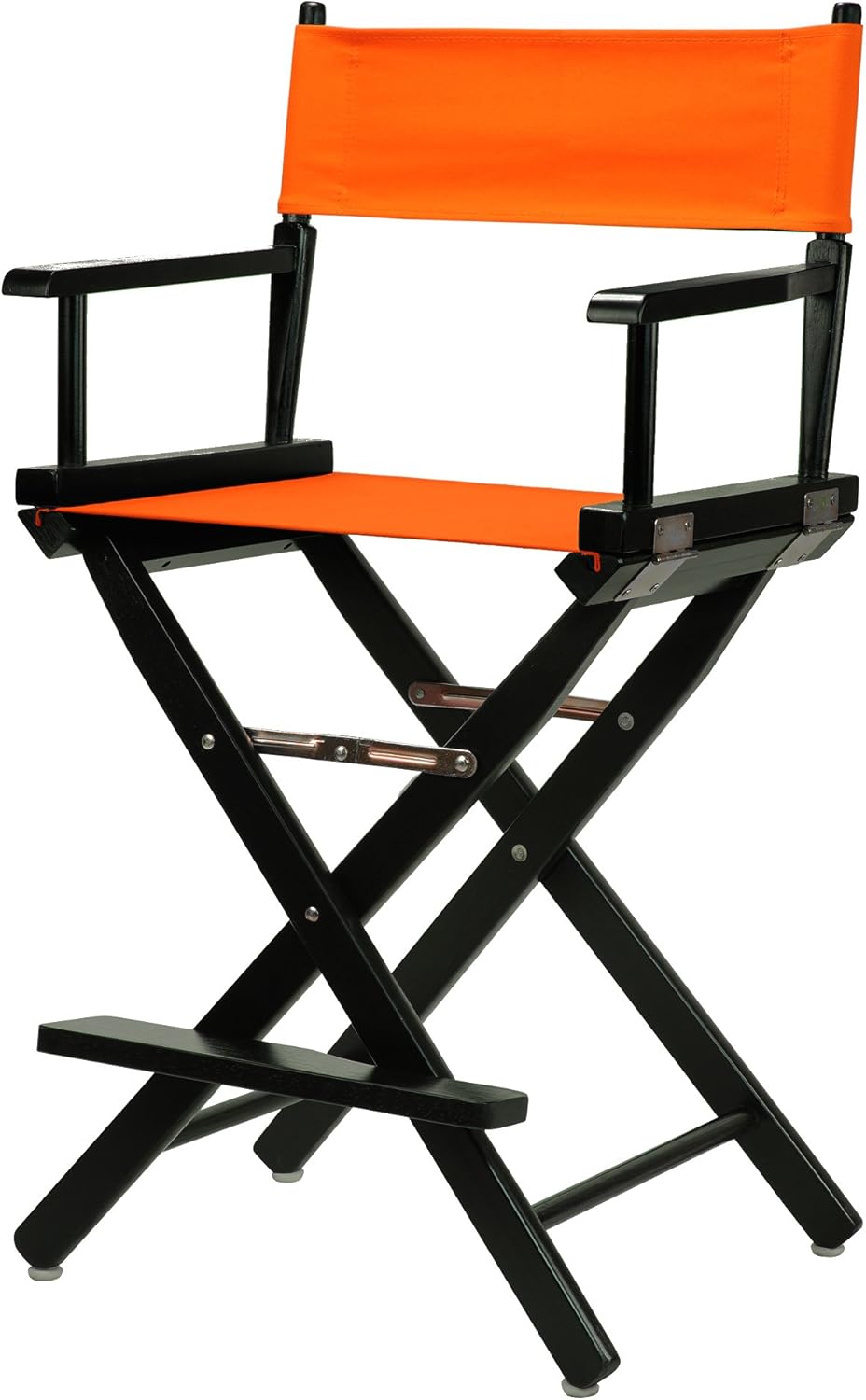 Casual Home 24in Director's Chair with Tangerine Canvas