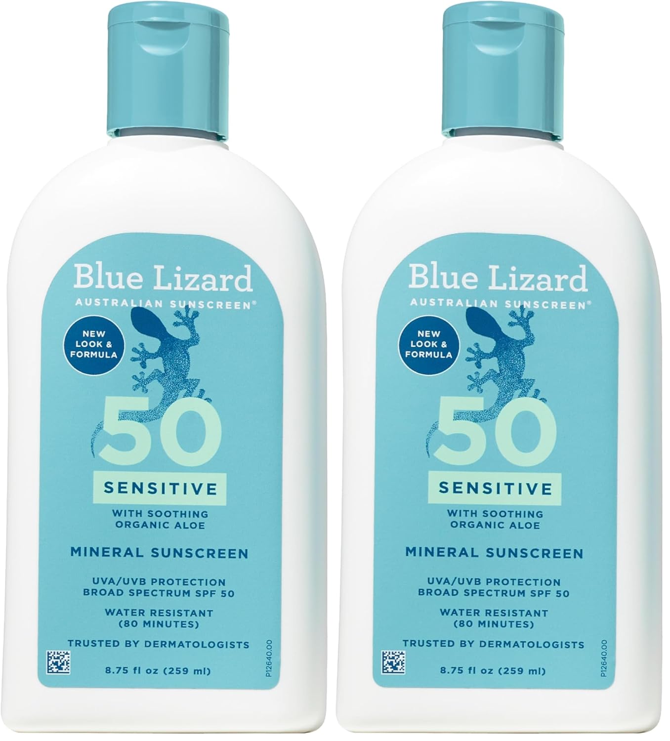 Blue Lizard SENSITIVE Mineral Sunscreen SPF 50+ for Sensitive Skin