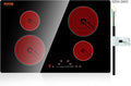 VEVOR LT4-77 Built-in Electric Ceramic Cooktop with 4 Burners