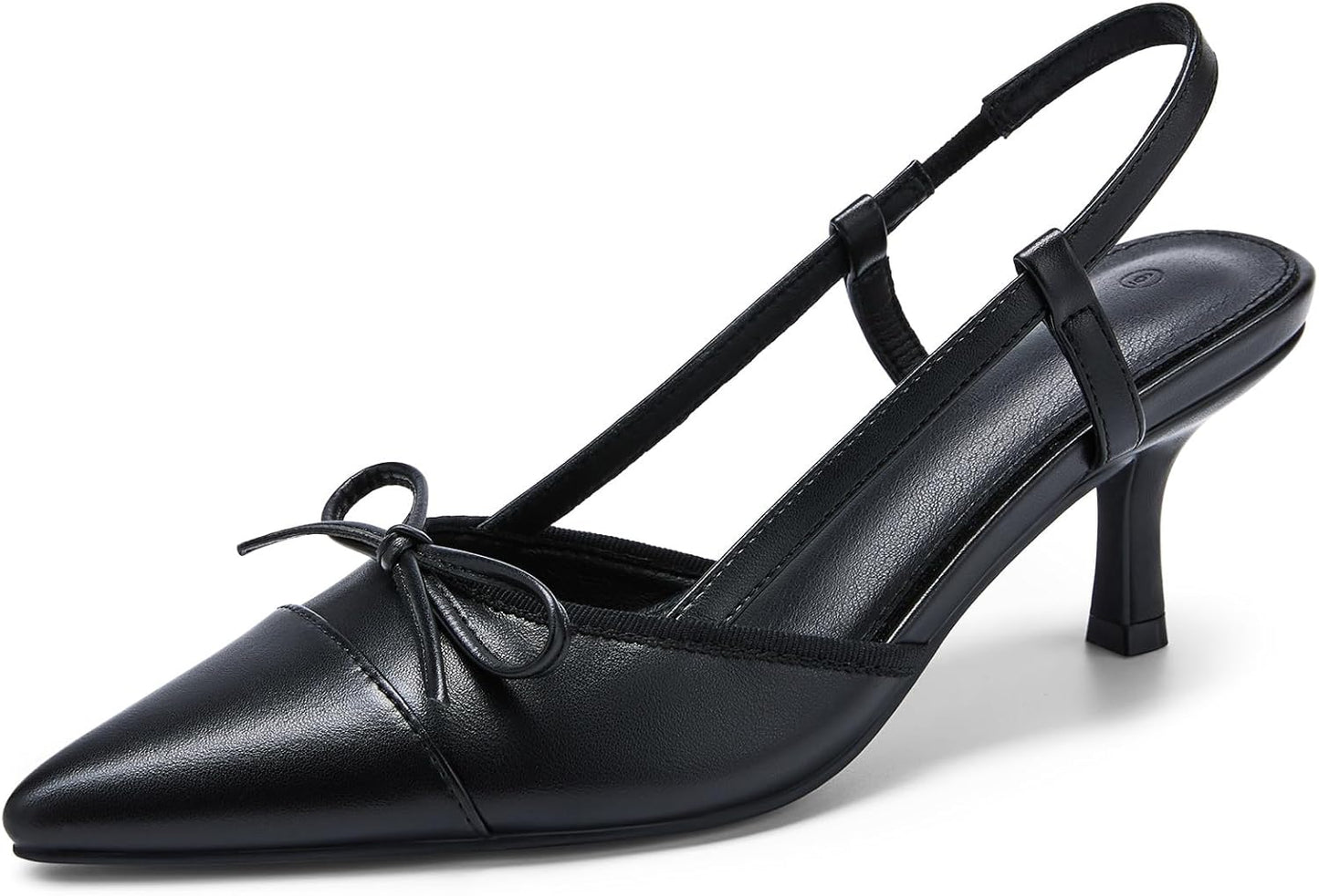 Coutgo Womens Bow Tie Slingback Pumps for Every Occasion