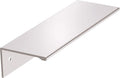 Amerock Edge Pulls 3-3/4 in Center-to-Center Polished Chrome - 10 Pack