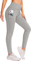G Gradual Women's Fleece Lined Winter Leggings with Pockets - Warm you