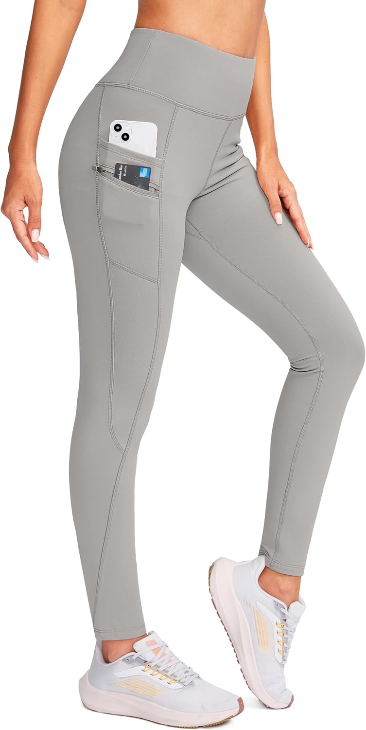 G Gradual Women's Fleece Lined Winter Leggings for Cold Weather