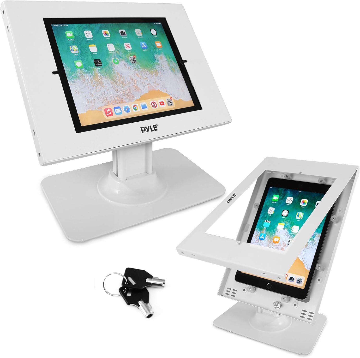 Pyle Anti Theft Tablet Security Stand for iPad and Galaxy Tab