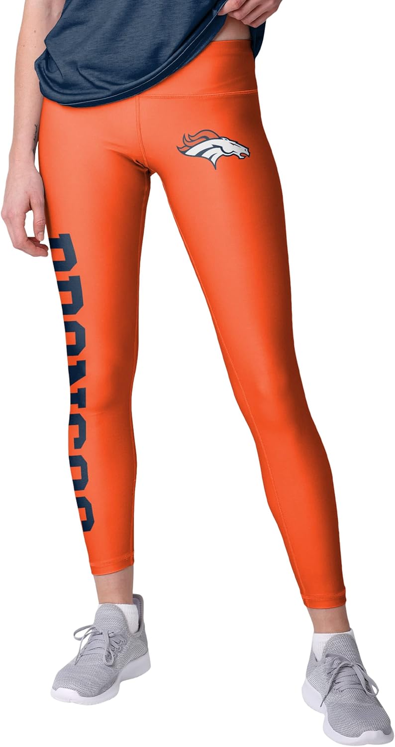 FOCO Women's NFL Team Logo Leggings for Ultimate Comfort